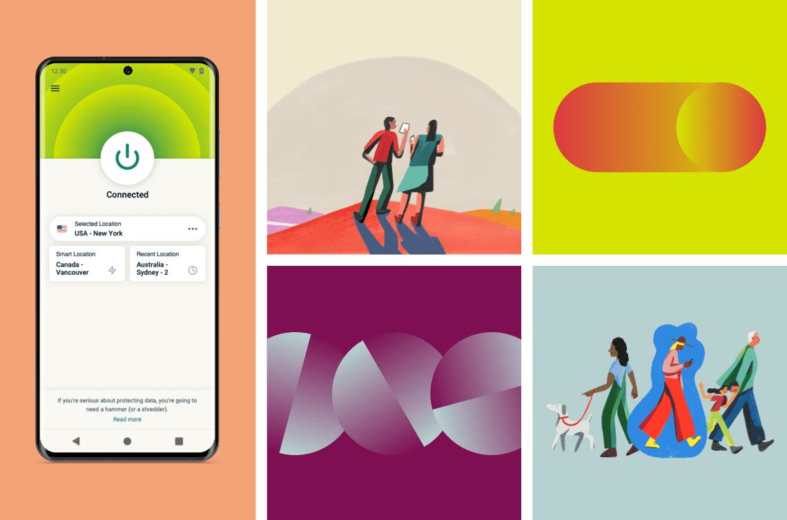 ExpressVPN rebrand images.
