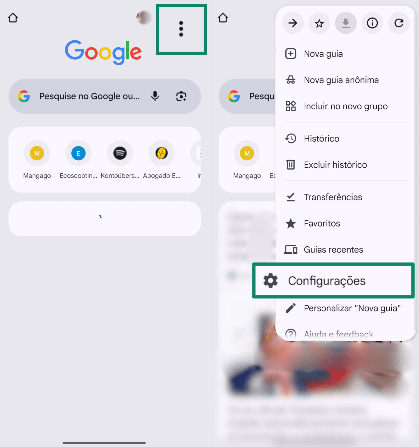 Tap The Three Dot Menu Pt