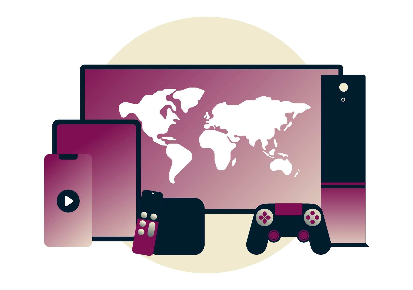 US Netflix på en datorskärm.