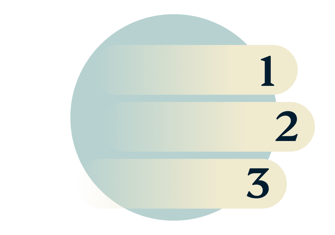 1-2-3のように簡単なセットアップ。