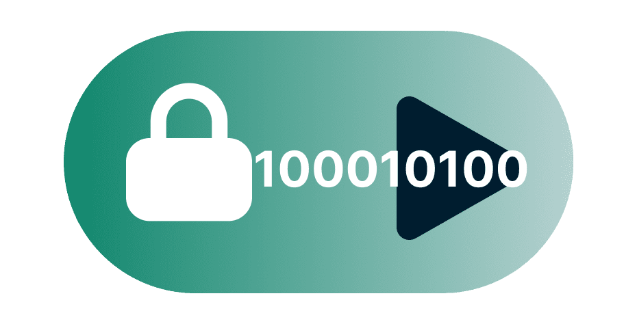 Backsteinmauer mit einer Öffnung und einem Cursor, der durch sie hindurchgeht.