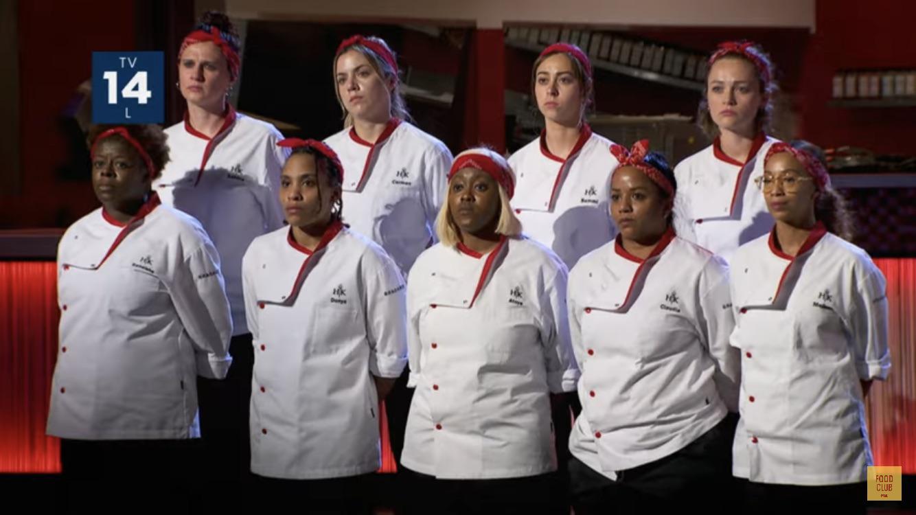 De medvirkende i sæson 22 af Hell's Kitchen 