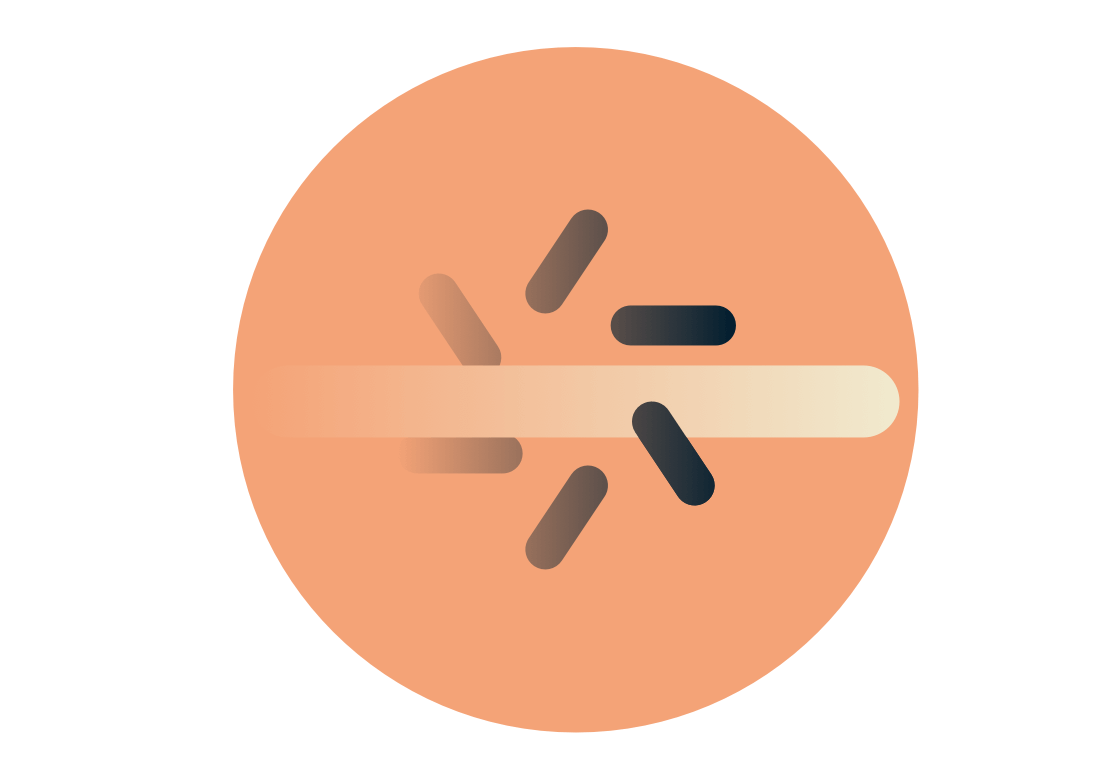 ปุ่มเล่นวิดีโออย่างรวดเร็วพร้อมมาตรวัดความเร็ว