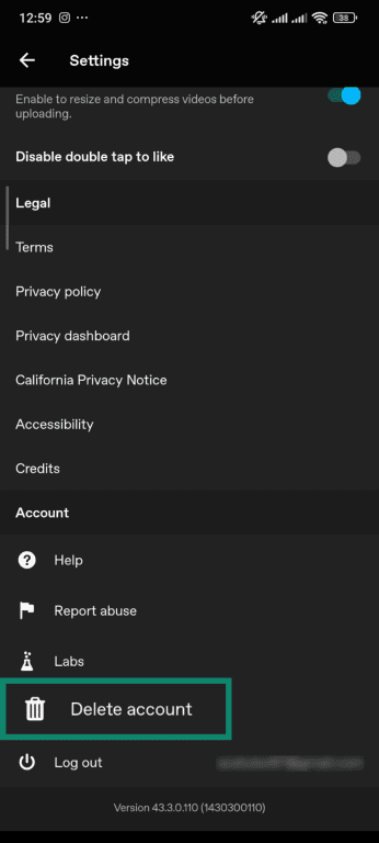 How to delete your primary Tumblr account on mobile