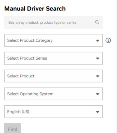 Choosing the right GPU driver update for PC specs.