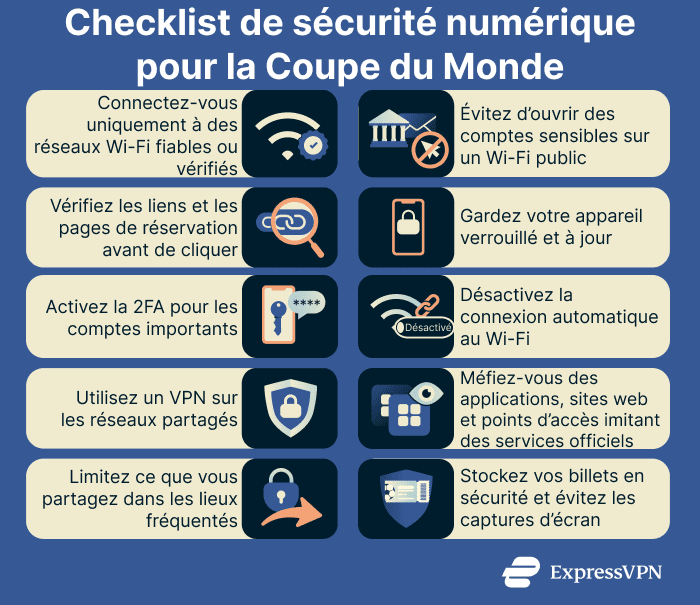 World Cup digital safety checklist