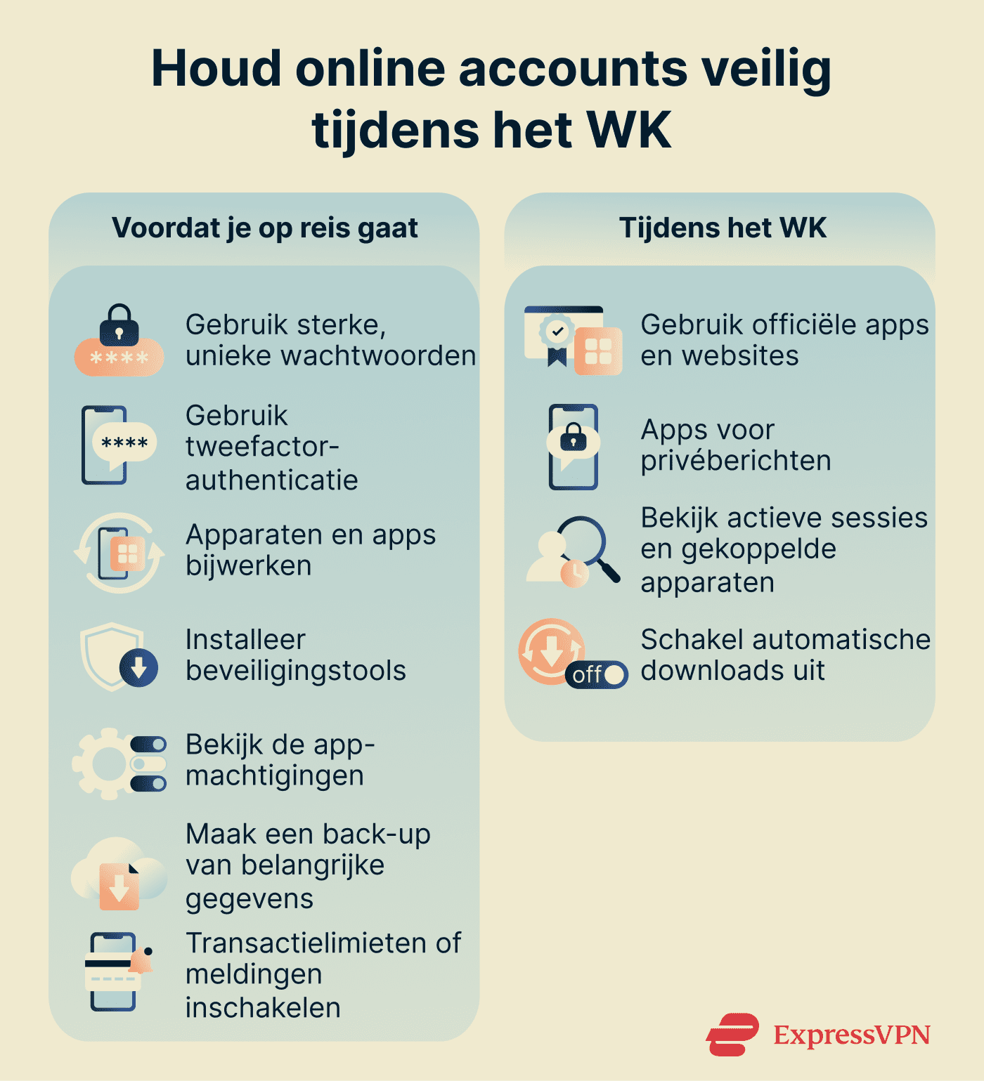 How to keep your online accounts safe before and during the World Cup.