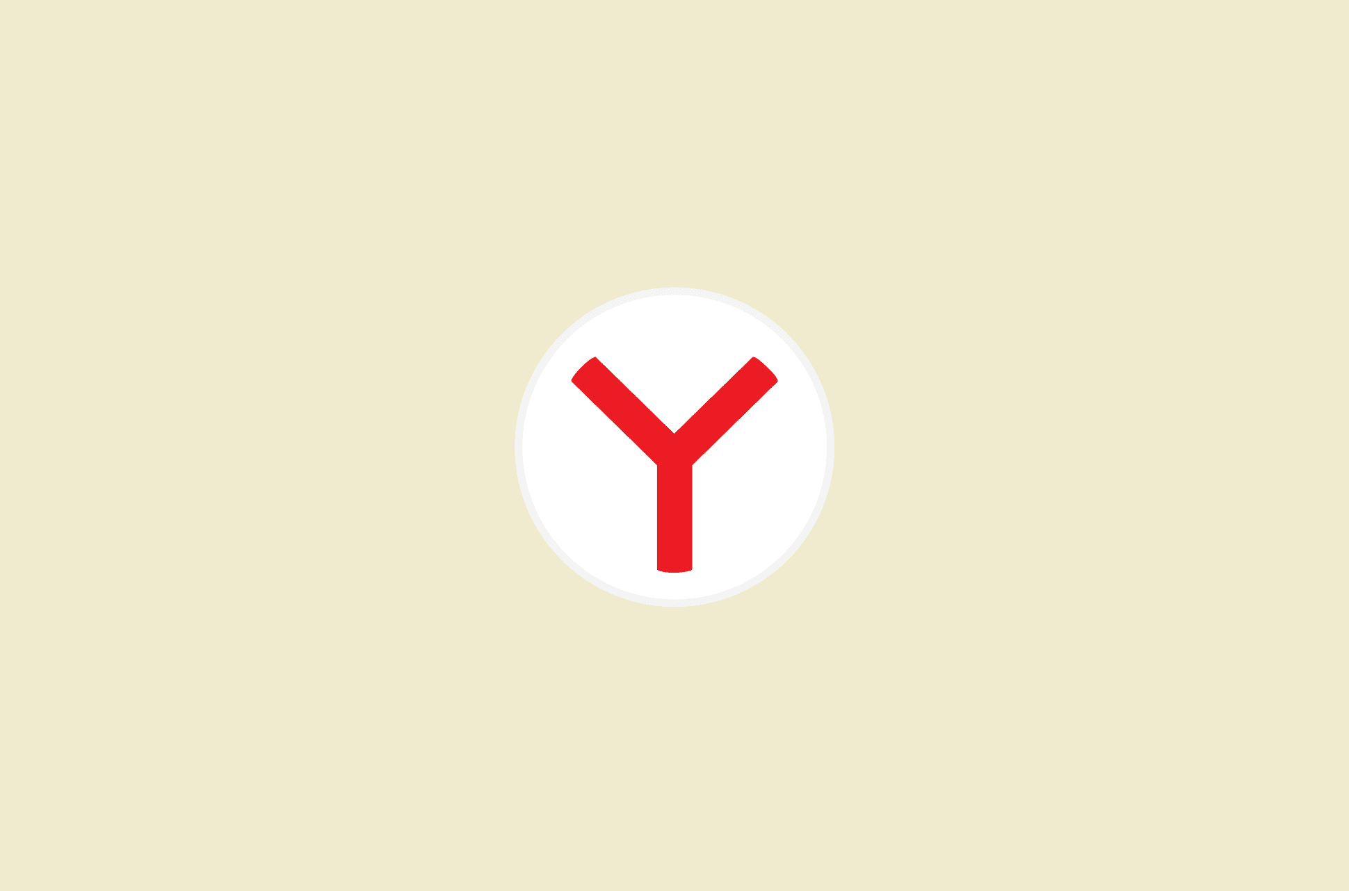logotipo do navegador Yandex .