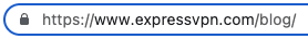 A browser address bar showing https and the lock icon.