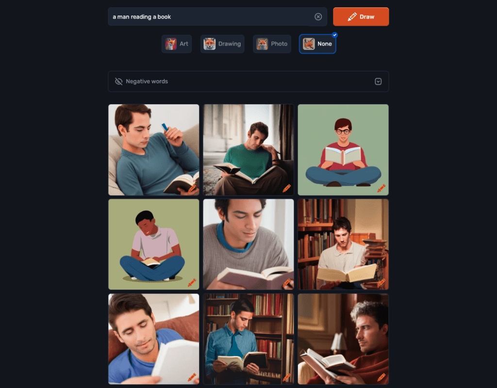 mejores apps de deepfake: craiyon ai