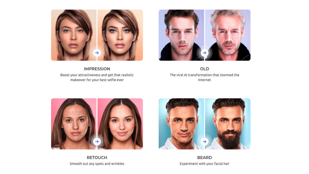Mejores apps de deepfake: FaceApp