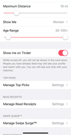 Delete Tinder 7