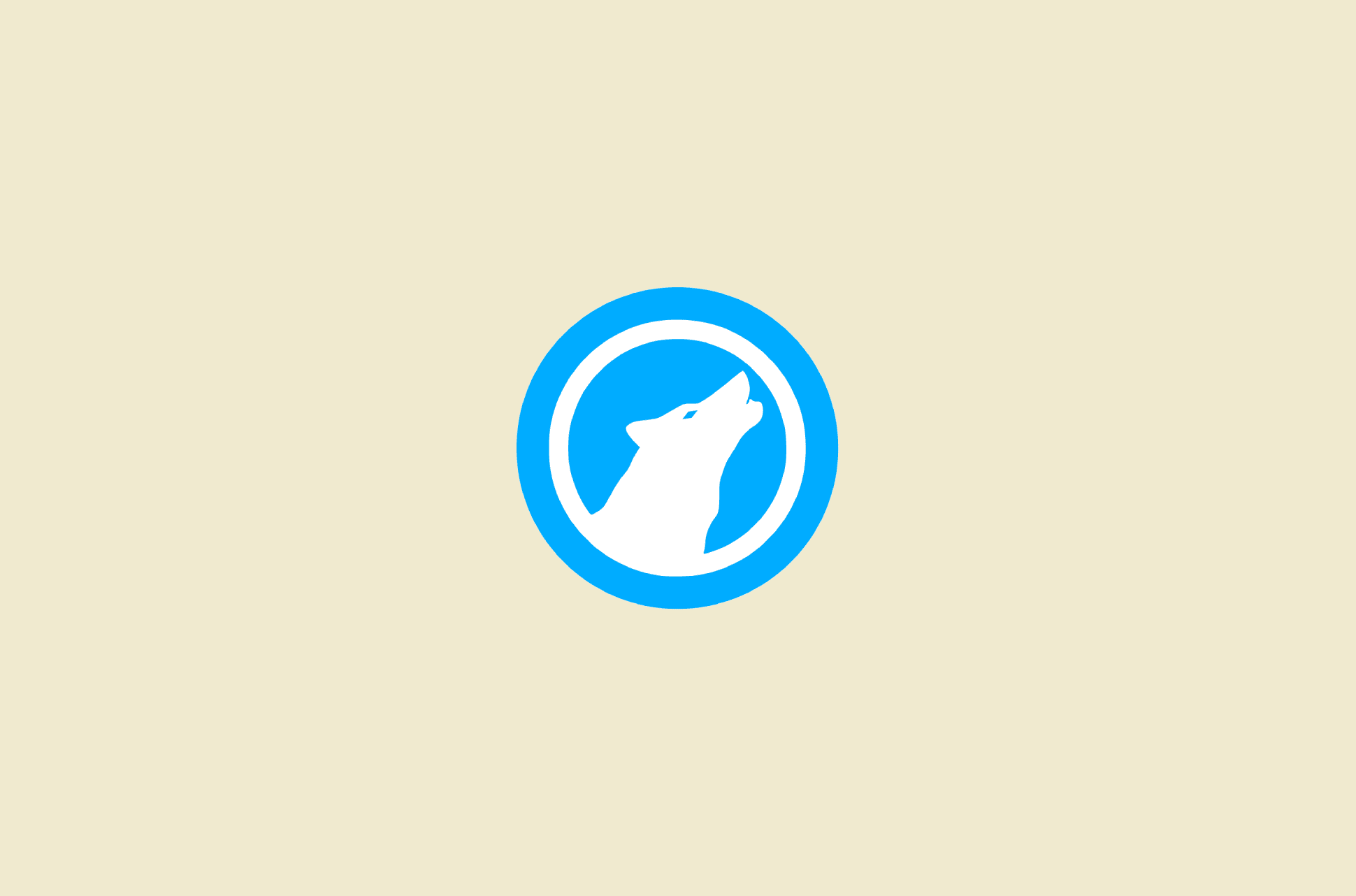 Logotipo do navegador LibreWolf.