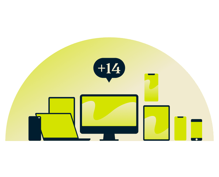 Up To 14 Devices@2x 12