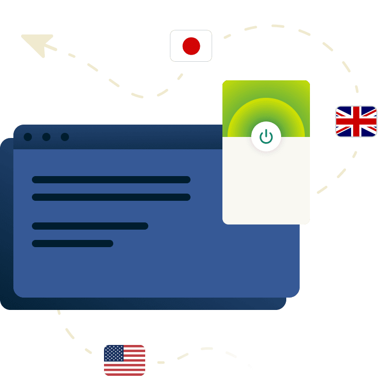 Gunakan ekstensi browser ExpressVPN untuk GUI.